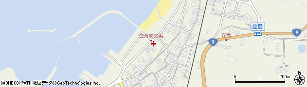 島根県大田市仁摩町仁万明神1987周辺の地図