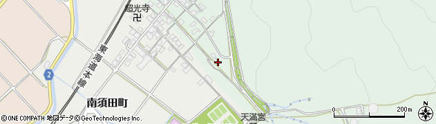 滋賀県東近江市北須田町703周辺の地図