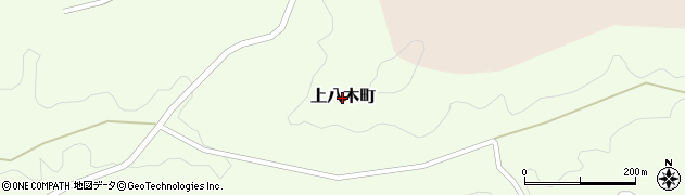 愛知県豊田市上八木町周辺の地図