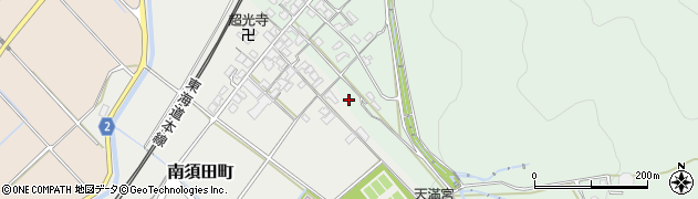 滋賀県東近江市北須田町713周辺の地図