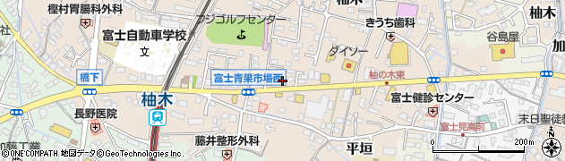 ほっともっと富士柚木店周辺の地図