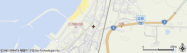 島根県大田市仁摩町仁万明神1986周辺の地図