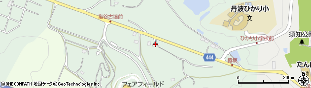 京都府京丹波町（船井郡）曽根（塩谷）周辺の地図