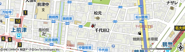 福恩寺周辺の地図