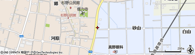 川井田美容室本店周辺の地図