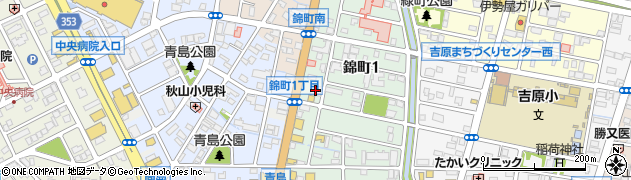 げんさん　錦町店周辺の地図