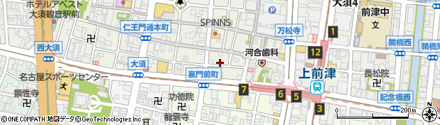 カブト ナゴヤ Kabuto Nagoya周辺の地図