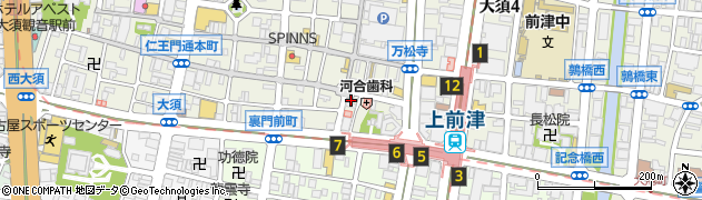 スコンター SUKHONTHA 大須店周辺の地図