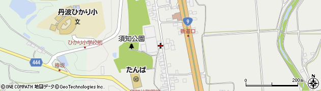 京都府京丹波町（船井郡）須知（西ノ山）周辺の地図