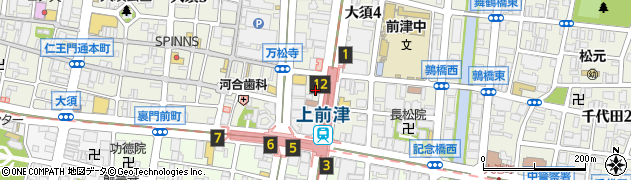 愛知県名古屋市中区大須4丁目11-17周辺の地図