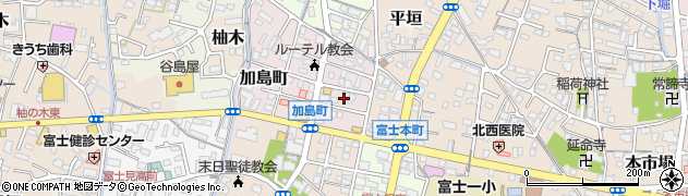 静岡県富士市加島町5周辺の地図