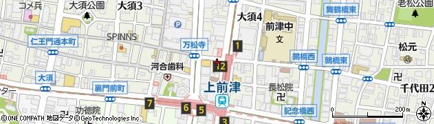 愛知県名古屋市中区大須4丁目11-9周辺の地図