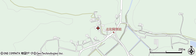 京都府南丹市日吉町志和賀西里周辺の地図