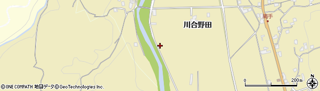 島根県大田市川合町川合野田284周辺の地図