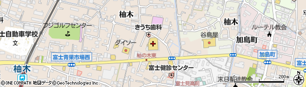 あおき富士店周辺の地図