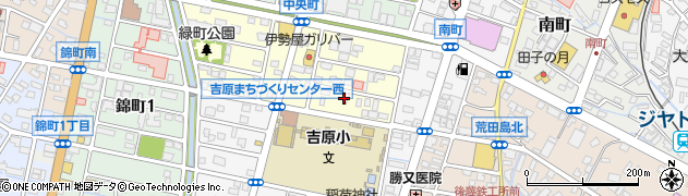静岡県富士市緑町周辺の地図