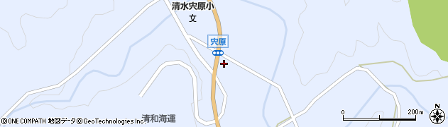 静岡県静岡市清水区宍原855周辺の地図