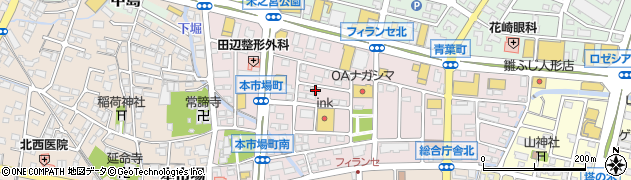 株式会社河商　本社周辺の地図