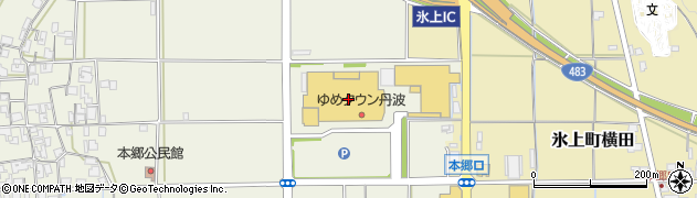 ダイソーゆめタウン丹波店周辺の地図