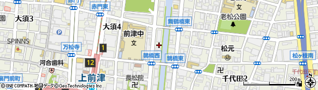 愛知県名古屋市中区大須4丁目6周辺の地図