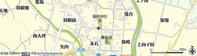 愛知県豊田市加納町欠ノ上24周辺の地図