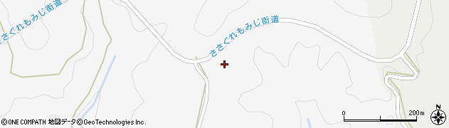 愛知県設楽町（北設楽郡）東納庫（大野山）周辺の地図