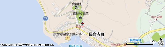 滋賀県近江八幡市長命寺町105周辺の地図