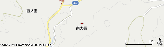 愛知県設楽町（北設楽郡）津具（南大桑）周辺の地図