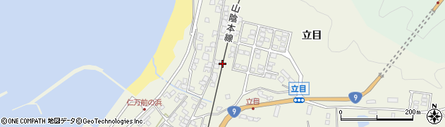 島根県大田市仁摩町仁万（立目）周辺の地図