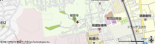 滋賀県大津市和邇高城84周辺の地図