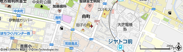 スルガ銀行富士吉原支店 ＡＴＭ周辺の地図