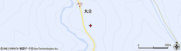 愛知県豊根村（北設楽郡）古真立（東）周辺の地図