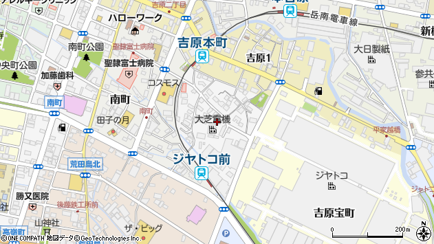 〒417-0022 静岡県富士市依田原町の地図