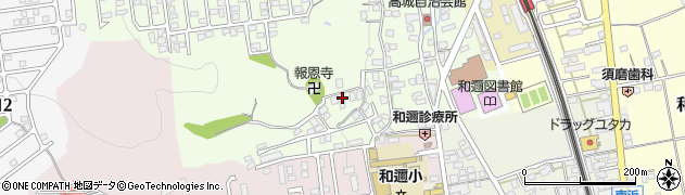 滋賀県大津市和邇高城82周辺の地図