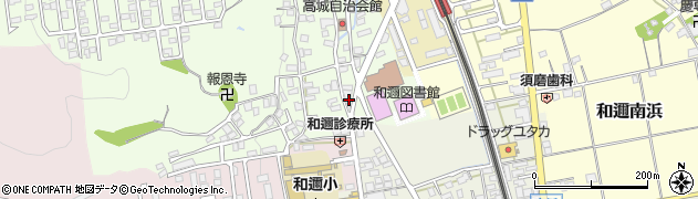 滋賀県大津市和邇高城16-4周辺の地図