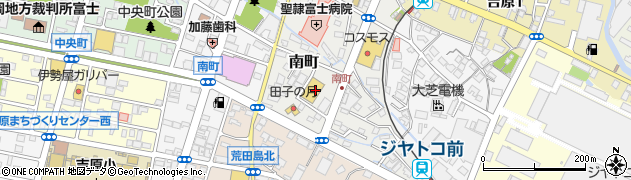 ウエルシア薬局富士南町店周辺の地図
