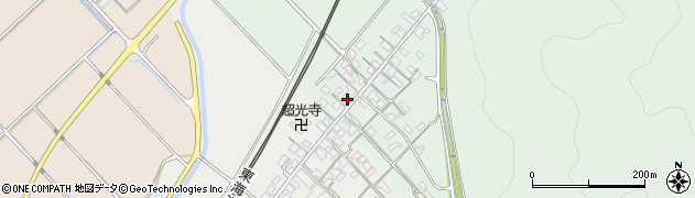 滋賀県東近江市北須田町599周辺の地図