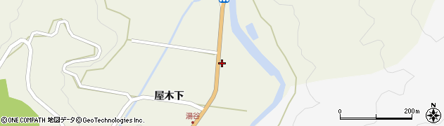 愛知県設楽町（北設楽郡）西納庫（和倉）周辺の地図