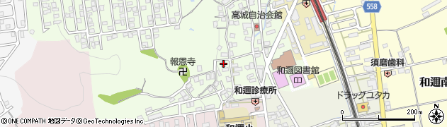 滋賀県大津市和邇高城42周辺の地図