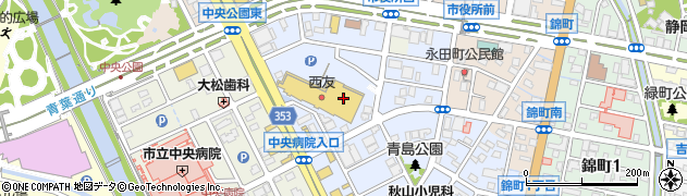 沼津魚がし鮨 流れ鮨 富士青島店周辺の地図