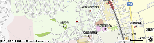滋賀県大津市和邇高城127周辺の地図