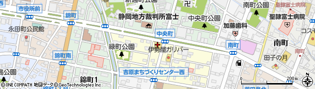 ネッツトヨタ静岡　富士店周辺の地図