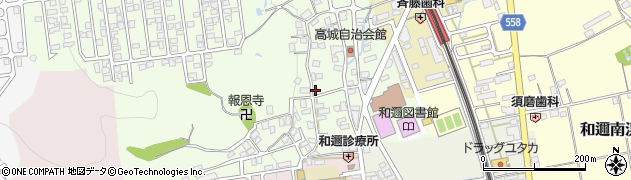 滋賀県大津市和邇高城167周辺の地図
