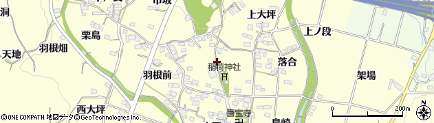 愛知県豊田市加納町（下大坪）周辺の地図
