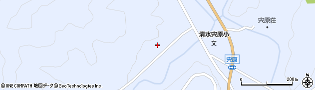 静岡県静岡市清水区宍原1123周辺の地図