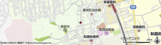 滋賀県大津市和邇高城129周辺の地図