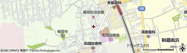 滋賀県大津市和邇高城11周辺の地図
