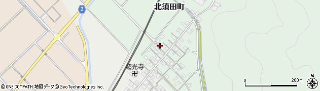 滋賀県東近江市北須田町485周辺の地図