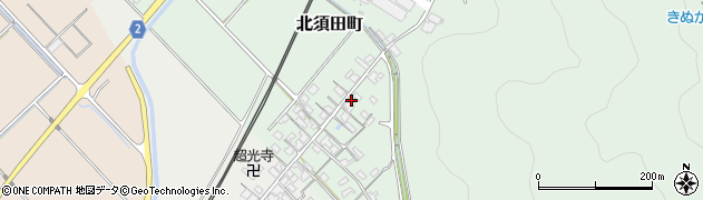 滋賀県東近江市北須田町620周辺の地図