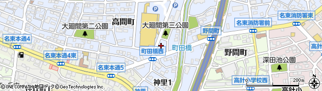 愛知県名古屋市名東区高間町504周辺の地図